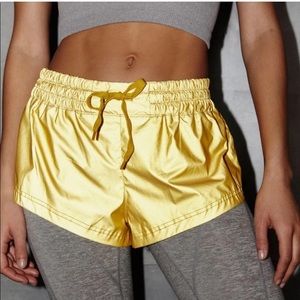 Free People Moonlight Reflective Shorts